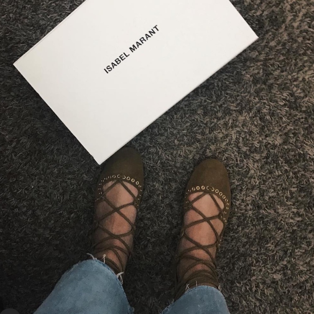 PRE OWNED ISABEL MARANT FLATS SIZE 36 - Picture 13 of 13